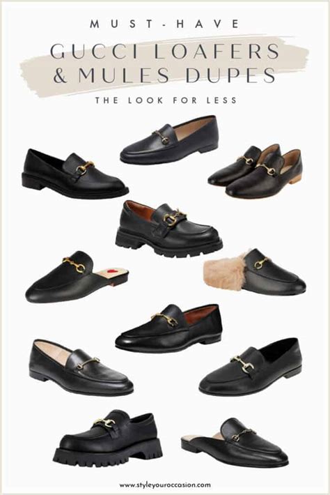 gucci loafer dupe amazon